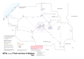 ICT and Sunday P trains in Belgium