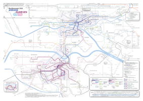 Arnhem–Nijmegen local bus network map