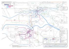 Arnhem–Nijmegen bus network map